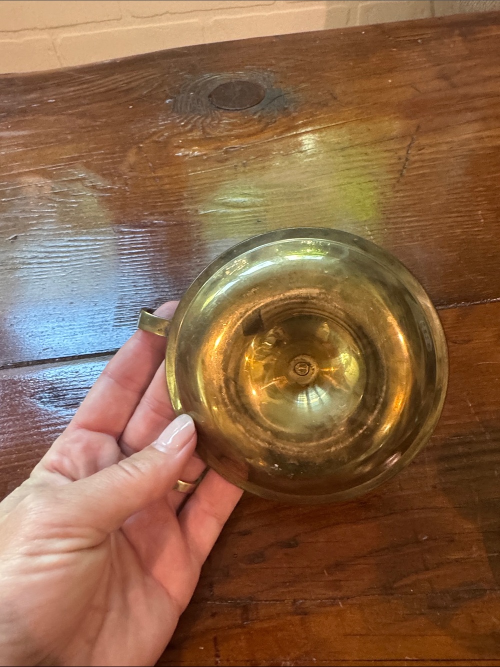 Two Brass Candle stick holders - Picture 3 of 9